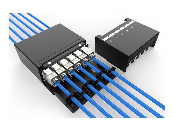 Digitus Konsolidierungspunkt-Box, 6 Ports Keystone-Module DN-93708-6