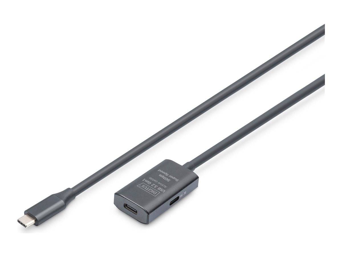 DIGITUS - Aktives USB 3.2 Gen1 5G Verlängerungskabel, USB-C - USB-C, 5m-1