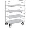 ESD-Etagenwagen mit 2 Seitenwänden Ladeflächen-LxB 1175 x 720 mm 4 Etagen. TAKKT Industrial & Packaging GmbH