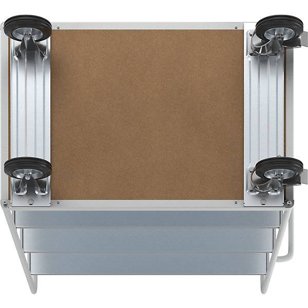 ESD-Etagenwagen mit 2 Seitenwänden Ladeflächen-LxB 1175 x 720 mm 4 Etagen. TAKKT Industrial & Packaging GmbH-2