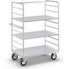 ESD-Etagenwagen mit 2 Seitenwänden Ladeflächen-LxB 1175 x 720 mm 3 Etagen. TAKKT Industrial & Packaging GmbH