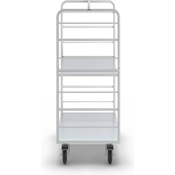 ESD-Etagenwagen mit 2 Seitenwänden Ladeflächen-LxB 975 x 620 mm 2 Etagen. TAKKT Industrial & Packaging GmbH-3