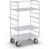 ESD-Etagenwagen mit 2 Seitenwänden Ladeflächen-LxB 975 x 620 mm 3 Etagen. TAKKT Industrial & Packaging GmbH