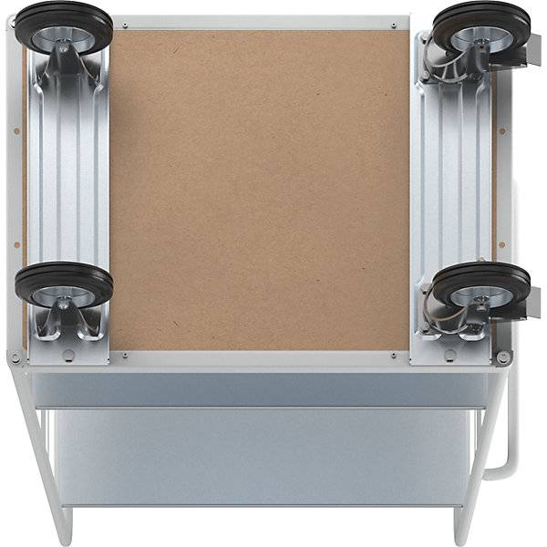 ESD-Etagenwagen mit 2 Seitenwänden Ladeflächen-LxB 975 x 620 mm 3 Etagen. TAKKT Industrial & Packaging GmbH-1