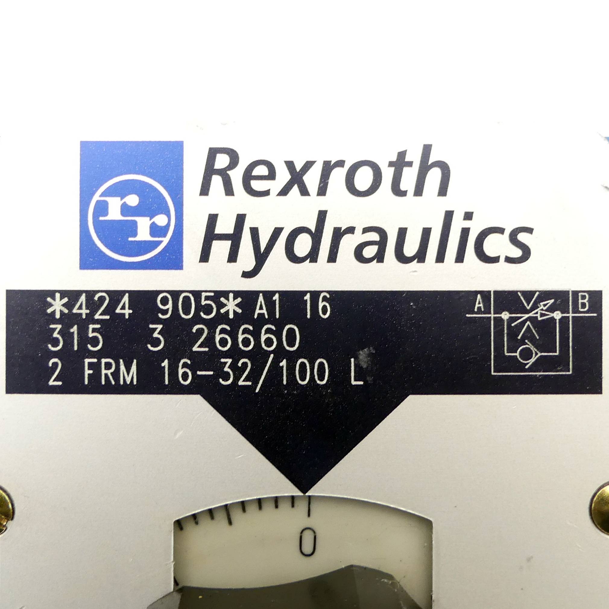 Rexroth 2-Wege-Stromregelventil (2 FRM 16-32/100 L)-1