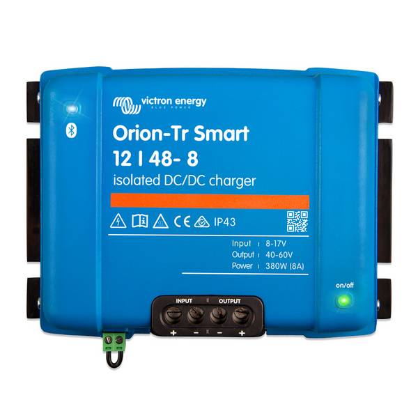 Orion-Tr Smart 12/48-8A (380W) Isolated DC-DC charger