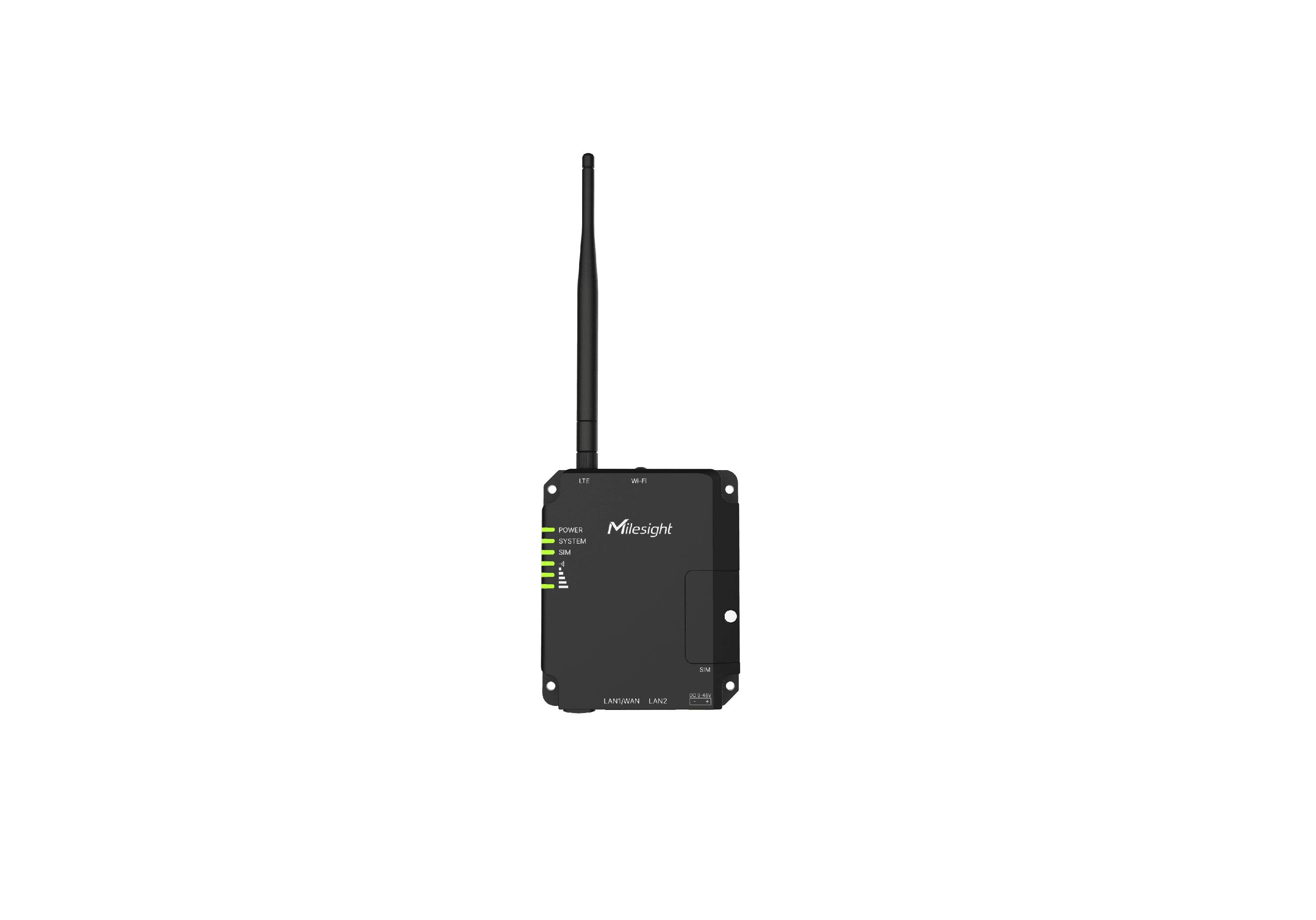 MILESIGHT IOT - Industrial Cellular Router UR32L-L04EU-P 3G 4G PoE - Router - 0,1 Gbps-1