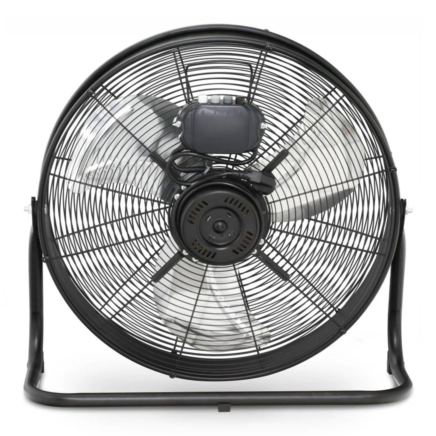 Bodenventilator TVM 20 D, 120W, Ø 50cm, Metallgehäuse, 6.562 m³/h, Schwarz-1