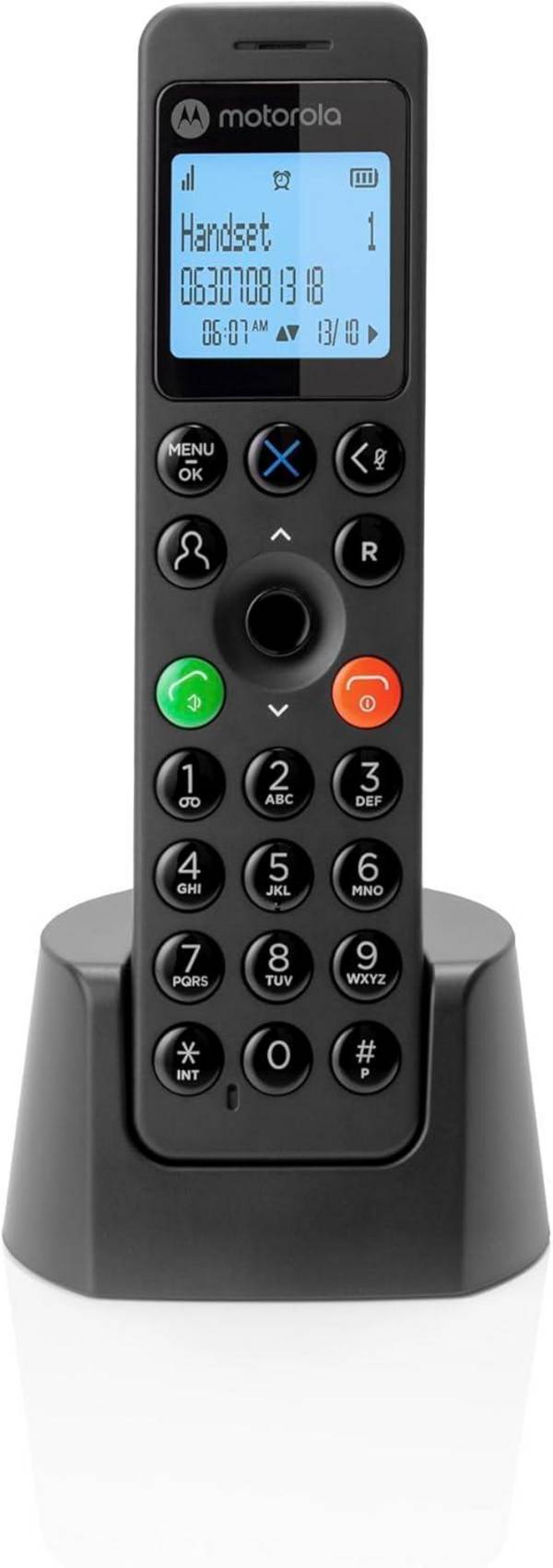 Motorola Solutions Motorola DOT201, DECT-Telefon, Kabelloses Mobilteil, Freisprecheinrichtung, 100