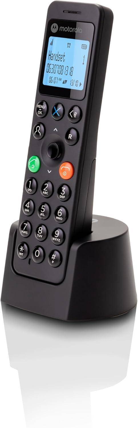 Motorola Solutions Motorola DOT201, DECT-Telefon, Kabelloses Mobilteil, Freisprecheinrichtung, 100-1