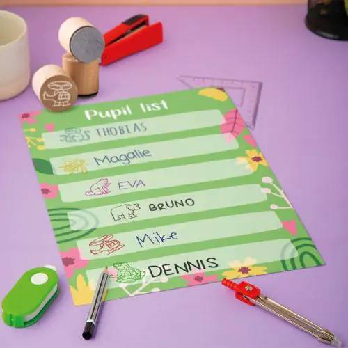 COLOP - Woodies Stempel-Set""exotic Animation"" retail-1