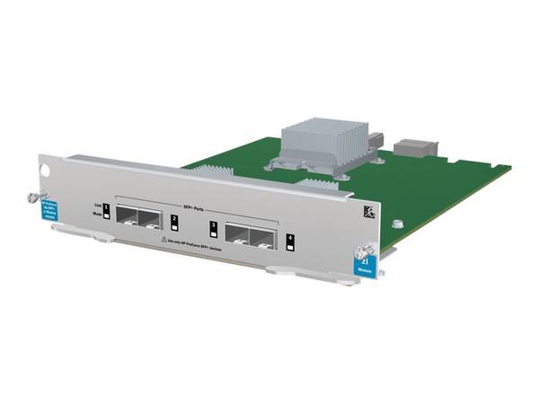 HPE - Aruba J9309A Erweiterungsmodul - 4 Anschlüsse Netzwerkgerät