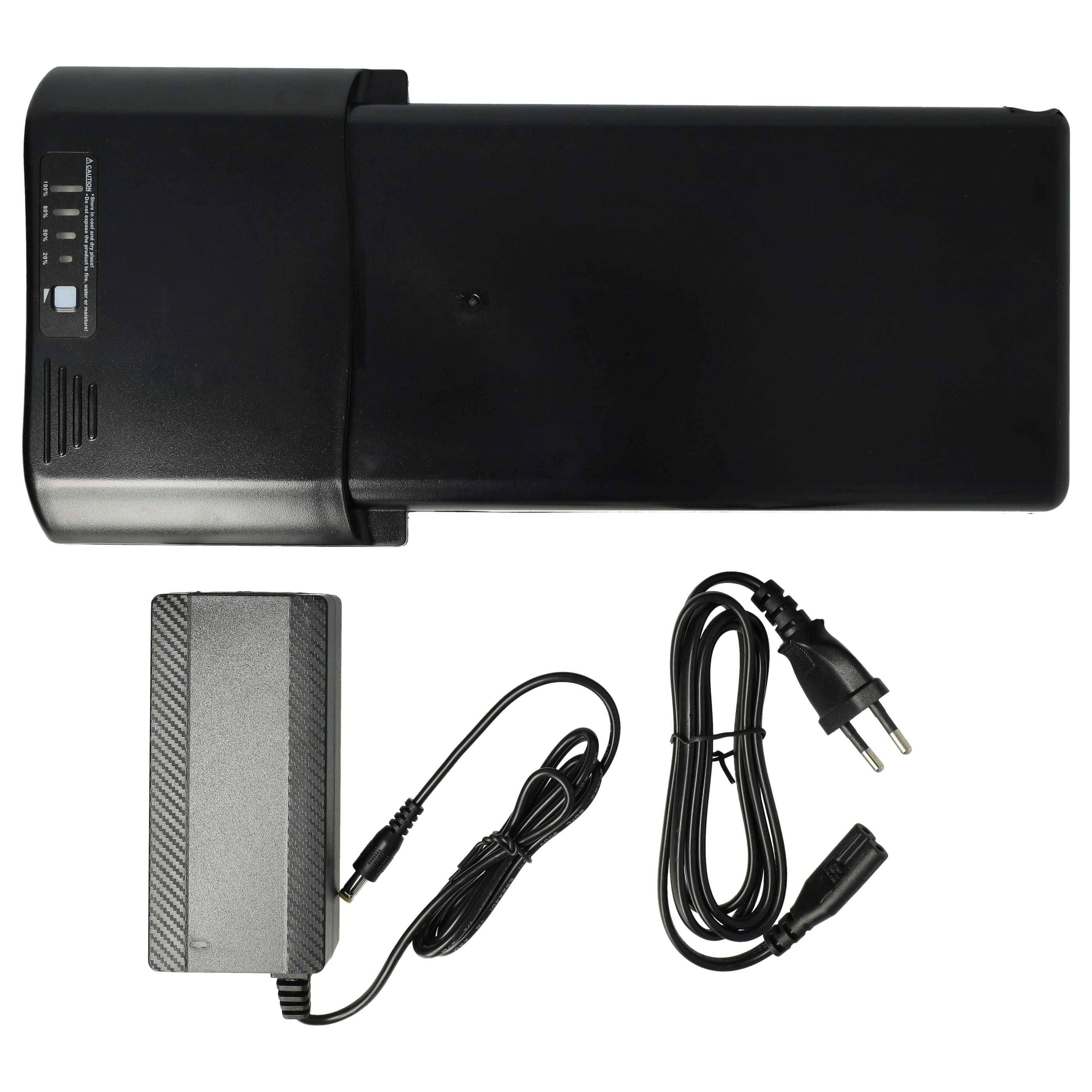 vhbw Akku kompatibel mit Steppenwolf Transterra Men Ansmann 411S Heck E-Bike Elektrofahrrad (11,6 Ah, 36 V, Li-Ion) +-2