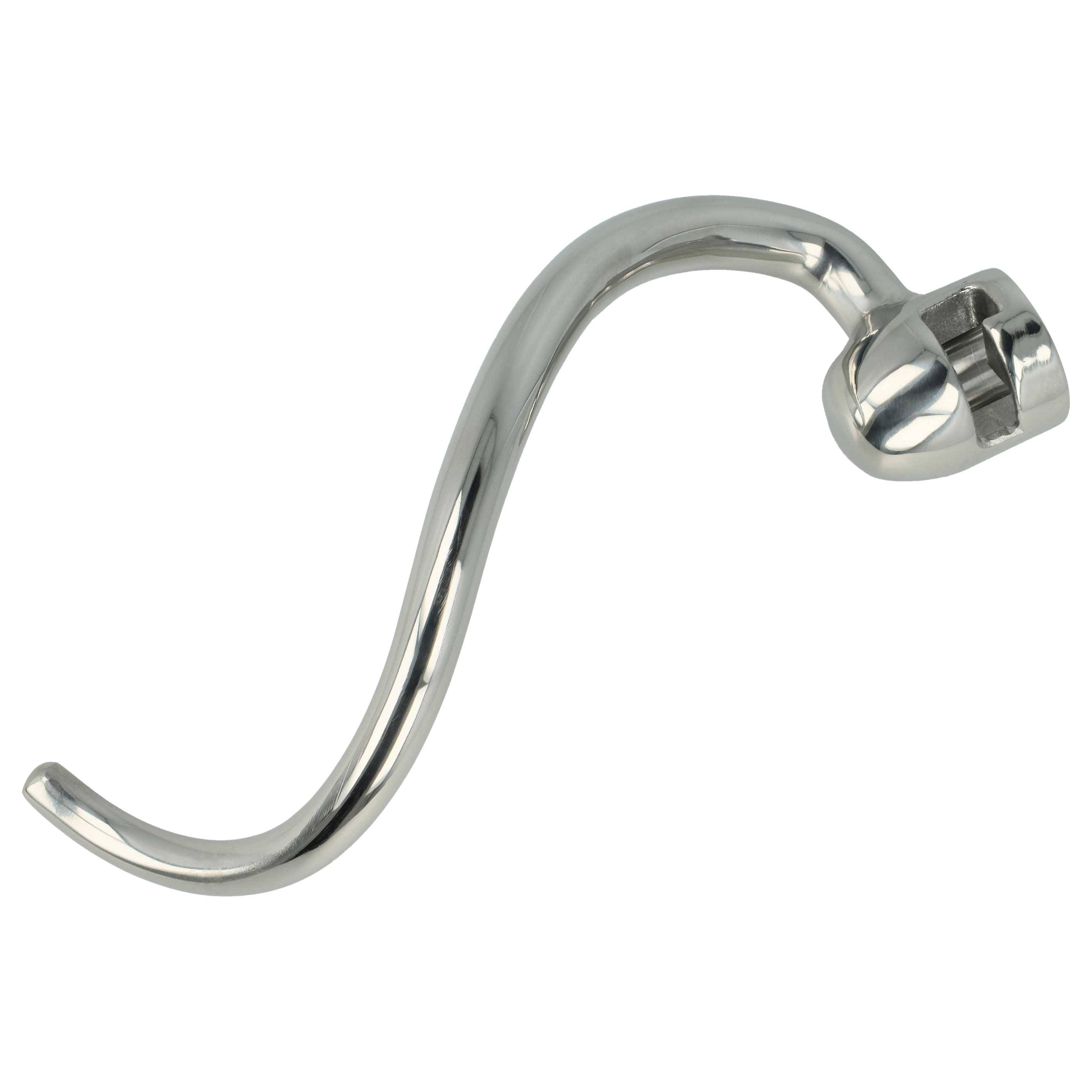 vhbw Knethaken kompatibel mit KitchenAid KSM150 | KSM150A, KSM12, KSM110 Küchenmaschine - Rührhaken, 18 x 6 cm-0