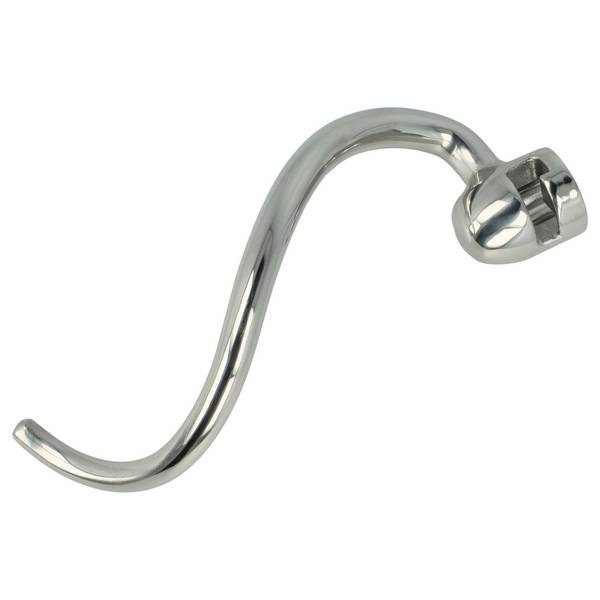 vhbw Knethaken kompatibel mit KitchenAid KSM150 | KSM150A, KSM12, KSM110 Küchenmaschine - Rührhaken, 18 x 6 cm