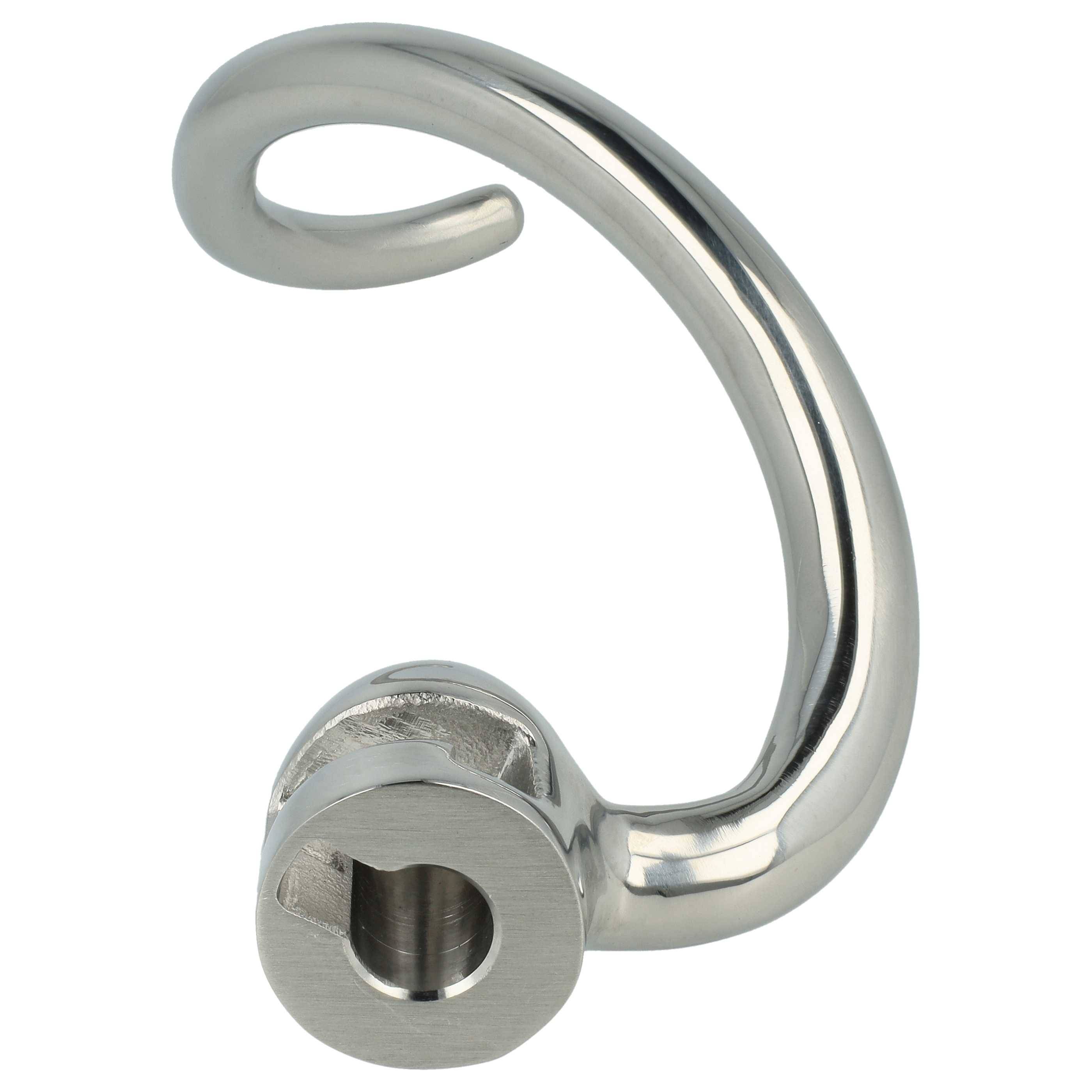 vhbw Knethaken kompatibel mit KitchenAid KSM150 | KSM150A, KSM12, KSM110 Küchenmaschine - Rührhaken, 18 x 6 cm-2