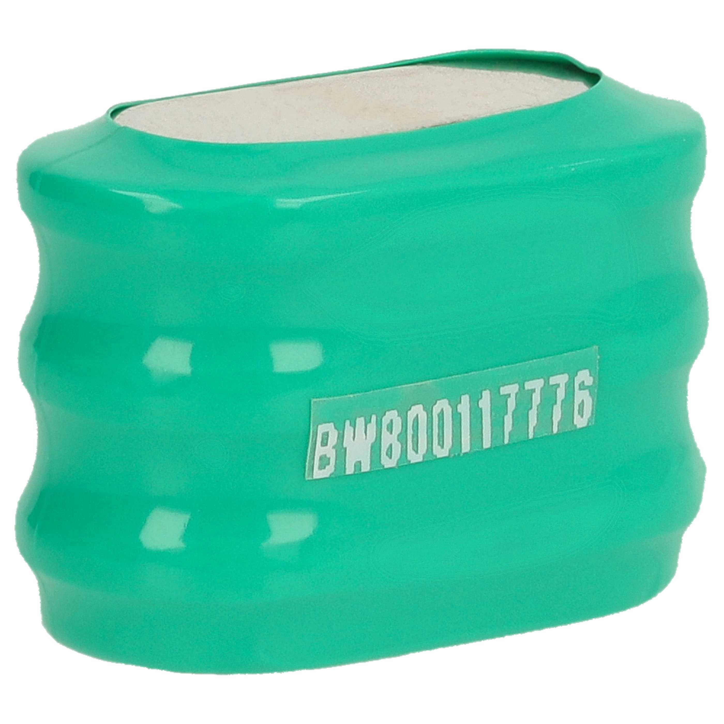vhbw 10x NiMH Ersatz Knopfzellen-Akku Typ 3/V150H 150mAh 3,6V kompatibel mit Modellbau-Akkus, Solar-Leuchten uvm.-1