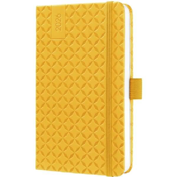Wochenkalender Jolie ca. A6 Hardcover mango yellow 2026-1
