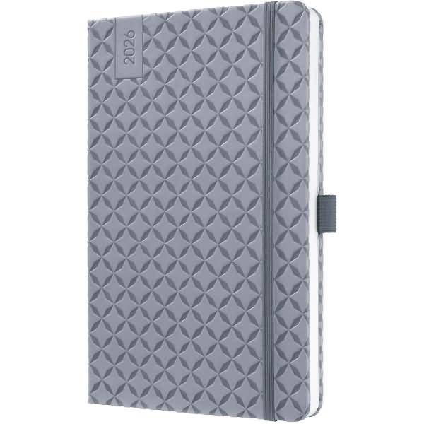 Wochenkalender Jolie ca. A5 Hardcover glacier grey 2026-1