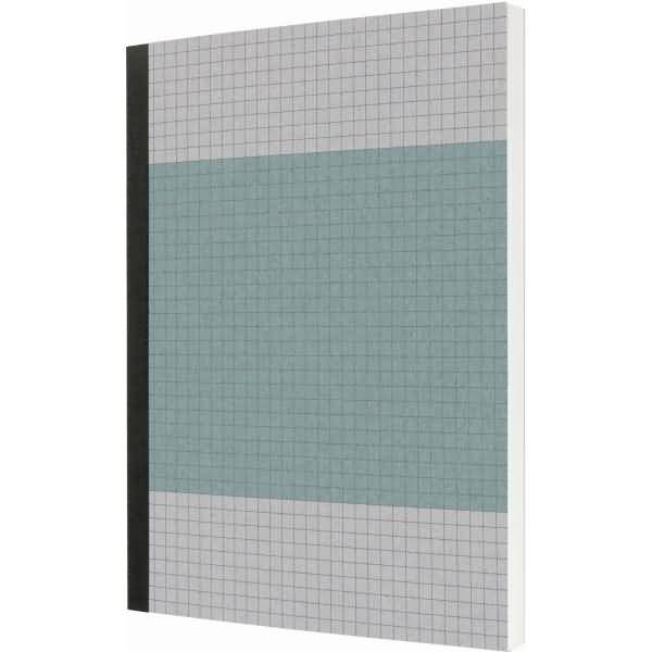SIGEL - Notizbuch A5 kariert blau Hardcover 200 Seiten - A5-0