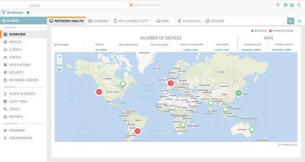 HPE Aruba Central On-Premises - Abonnement-Nutzungslizenz (Advanced)