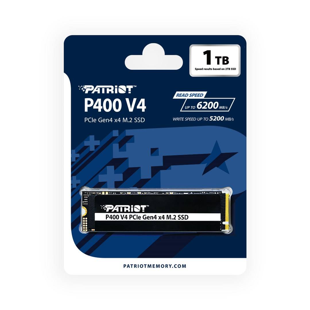 Patriot Memory P400 V4 M.2 SSD - 1 TB P400VP1TBM28H-4