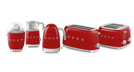 Smeg CJF11RDEU, Rot, Edelstahl, 1 m, Kunststoff, 70 W, 220 - 240 V-5