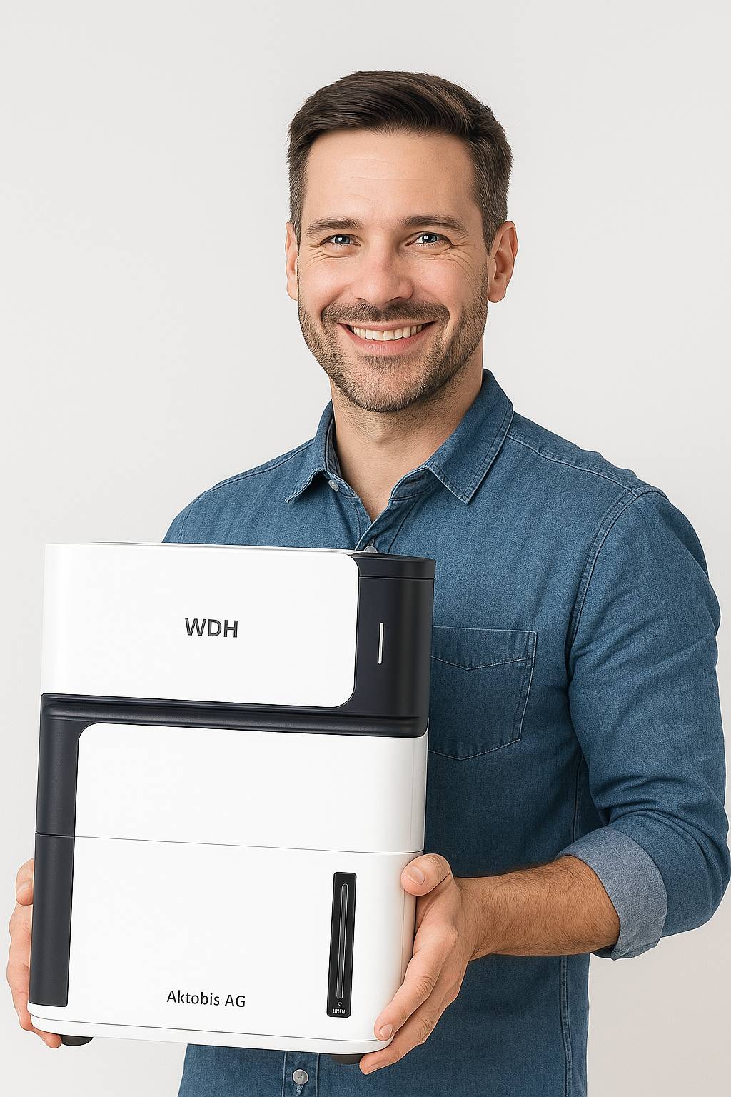 WDH Luftentfeuchter WDH-106LE - für 15m² - 8 Liter/Tag - mit kraftvoller Kompressor-Technologie-2
