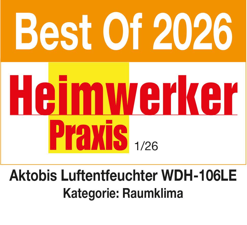 Preisbild für WDH Luftentfeuchter WDH-106LE - für 15m² - 8 Liter/Tag - mit kraftvoller Kompressor-Technologie