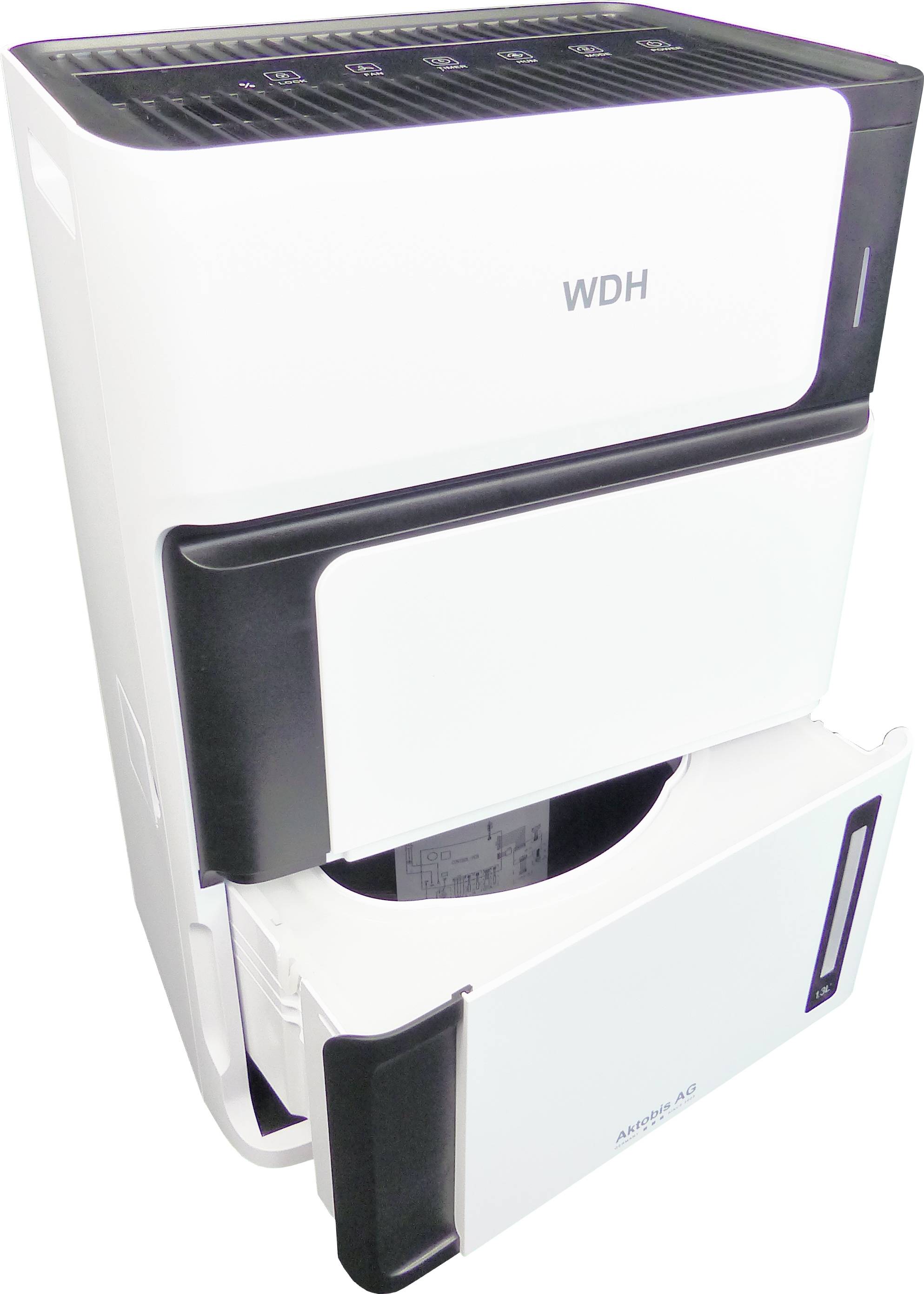 WDH Luftentfeuchter WDH-106LE - für 15m² - 8 Liter/Tag - mit kraftvoller Kompressor-Technologie-4