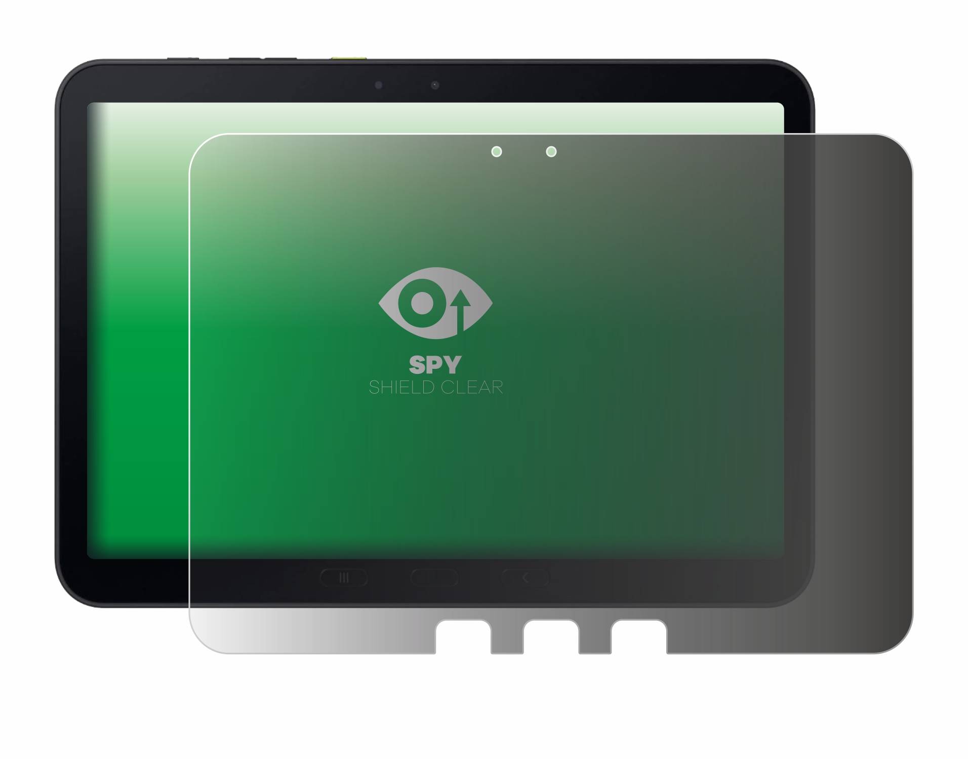 upscreen Blickschutzfolie für Samsung Galaxy Tab Active 5 Pro Anti-Spy Privacy Blaulichtschutz Sichtschutzfolie-3