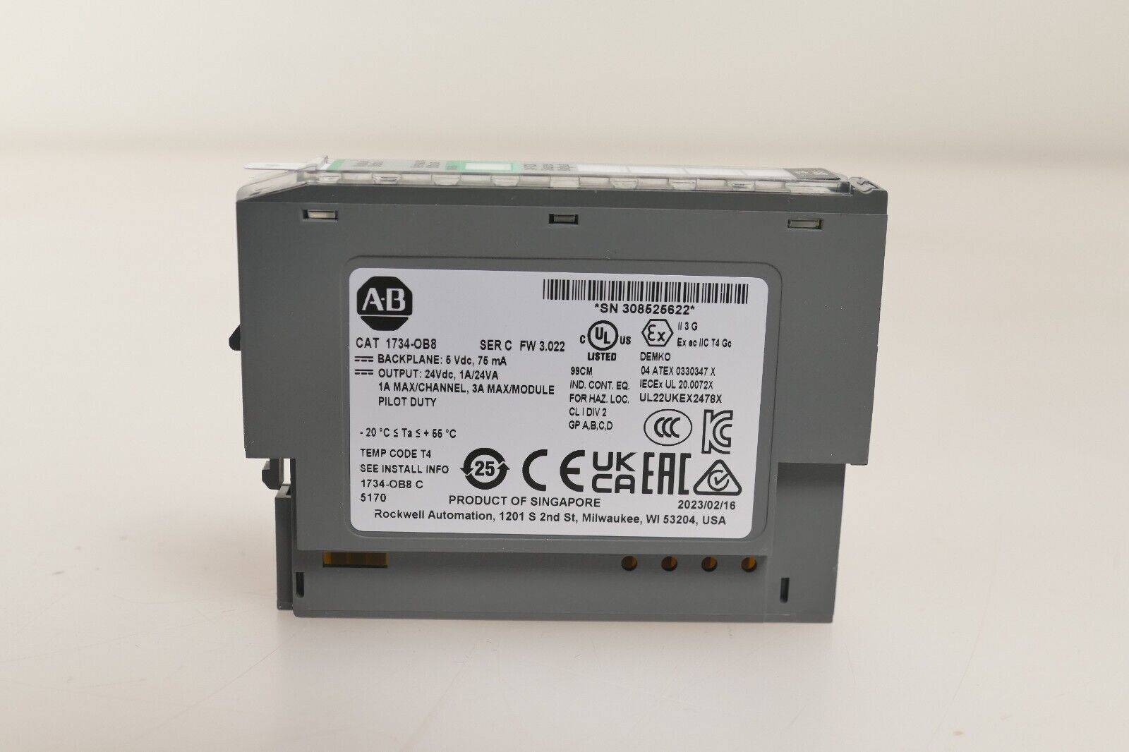 Allen-Bradley Analog Output Module | Ser. C | 1734-OB8-1