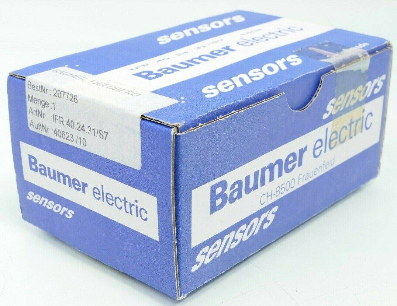 Baumer Sensor IFR 40.24.31/S7 | 206574 | 22063/30 IFR 40.24.31/S7 Sn=20 PNP | 1F