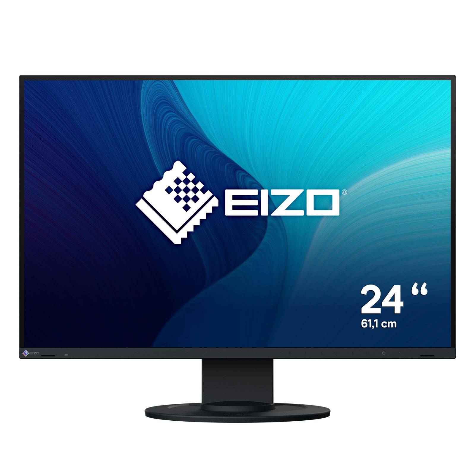 EIZO FlexScan EV2410R, 61,2 cm (24.1"), 1920 x 1200 Pixel, WUXGA, LCD, 5 ms, Schwarz-0