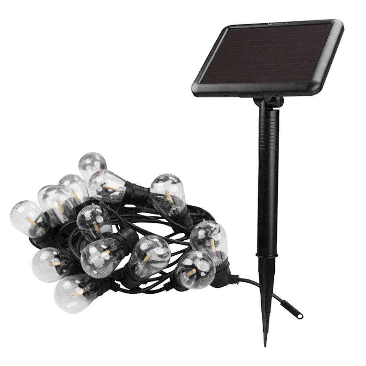 Forever Light LED Solar Lichterkette FLS-60 7,5?m 10?Glühbirnen-1