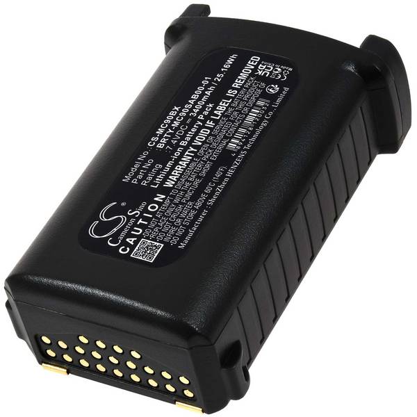 XXL-Akku kompatibel mit Symbol Typ BTRY-MC90GKAB0E-10, 7,4V, Li-Ion