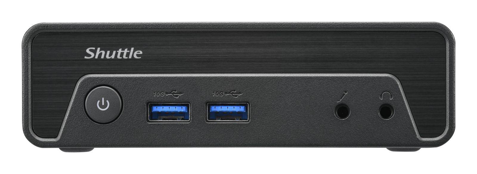 SHUTTLE Barebone XPC Nano NE10N Intel N100 1xSODIMM 1xM.2-1