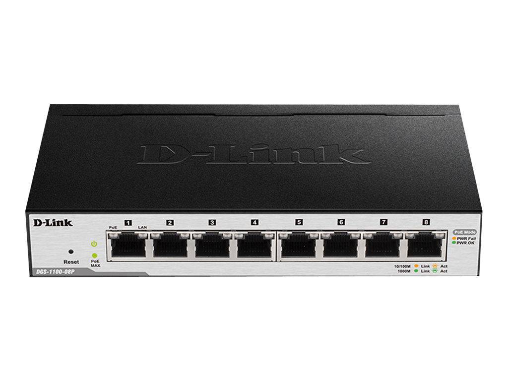 D-Link DGS-1100-08P PoE Switch-2