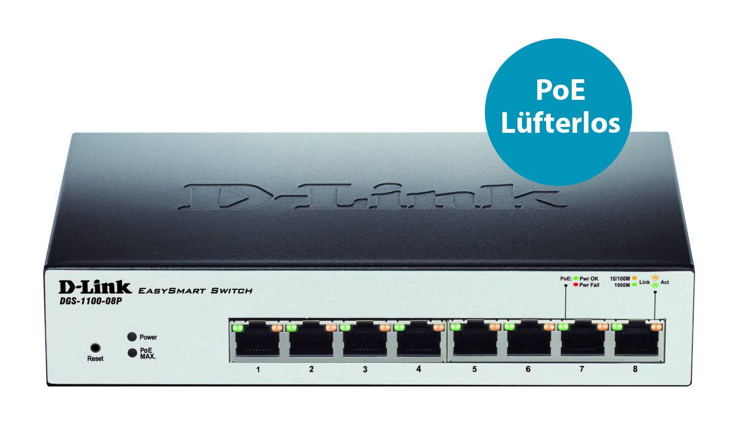 D-Link DGS-1100-08P PoE Switch-3