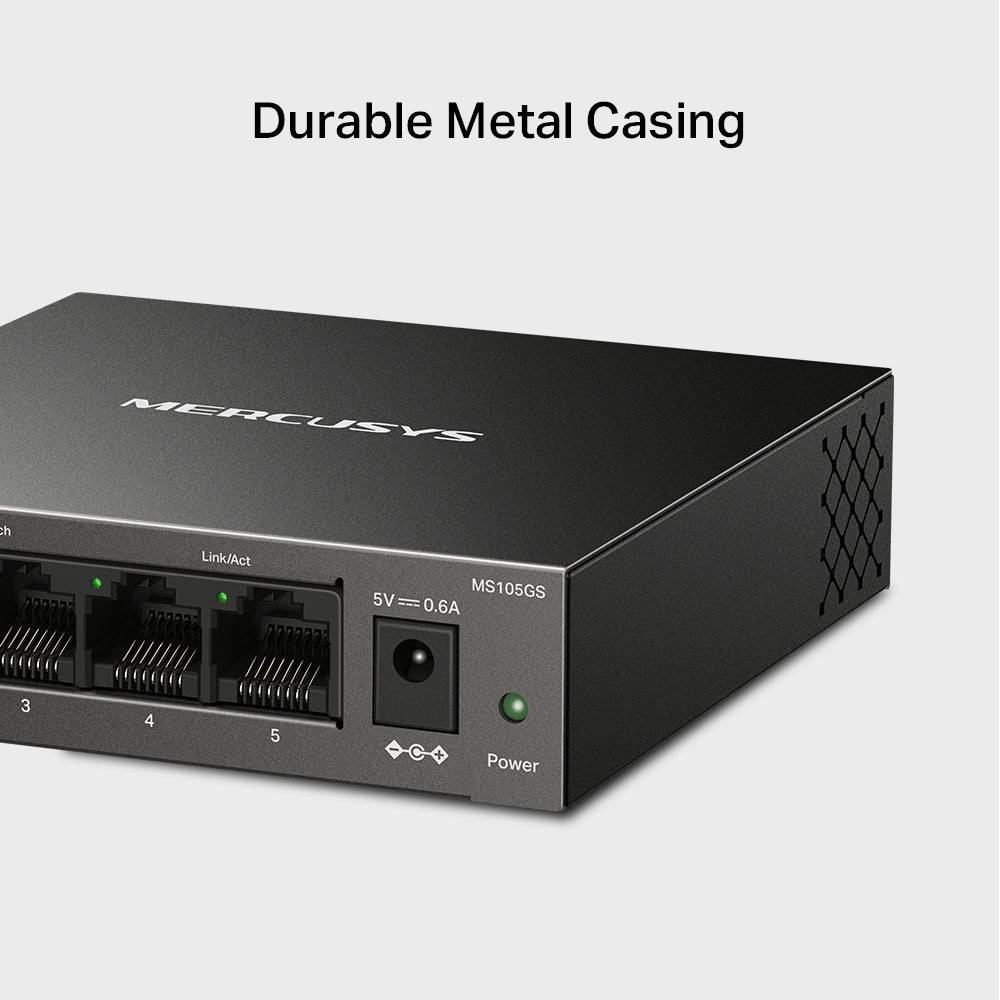 Mercusys MS105GS 5-Port Gigabit Desktop Switch-3
