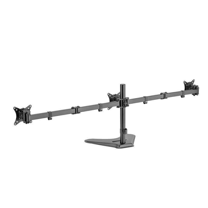 LogiLink Dreifach-Monitorhalterung, Standfuß, schwarz-2