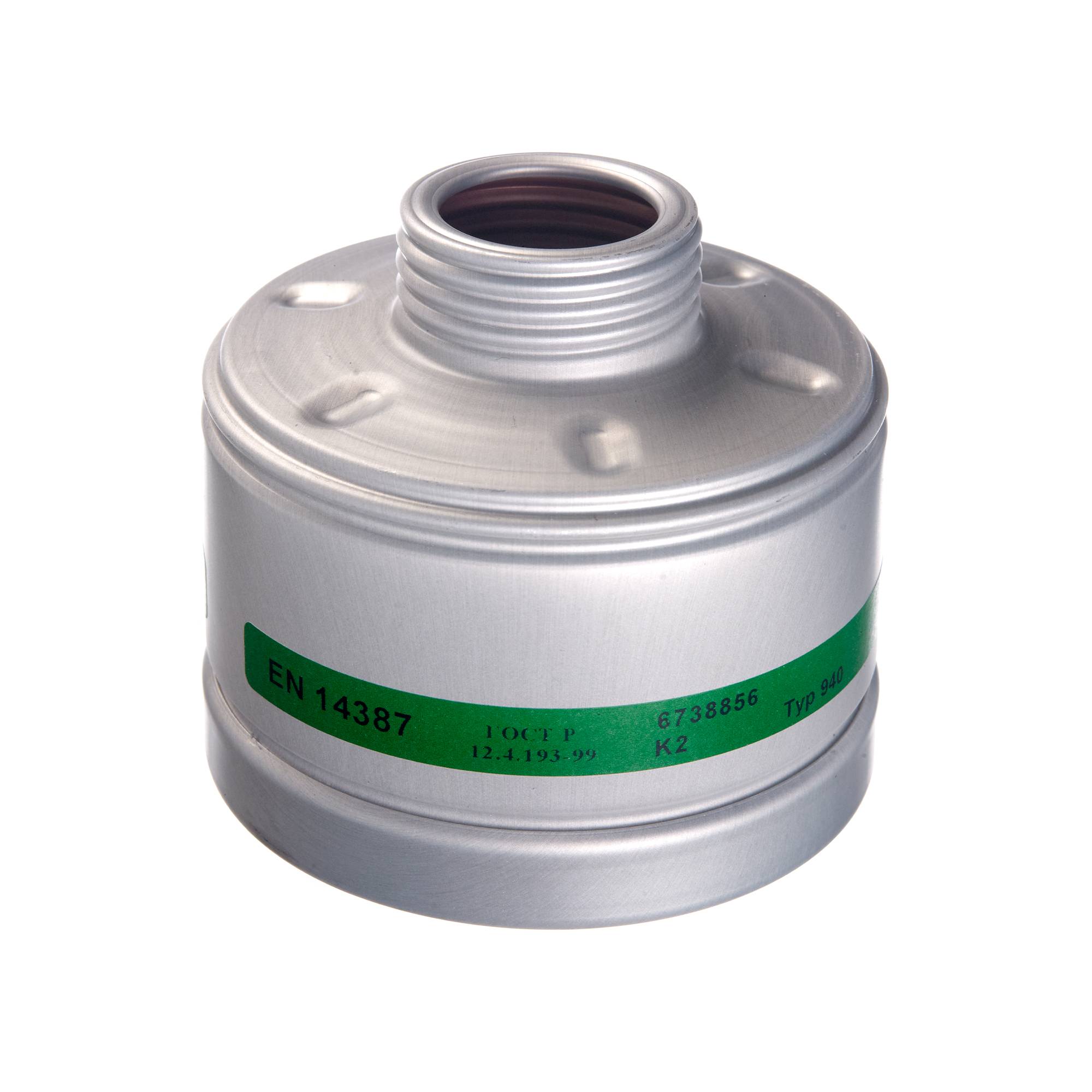 Dräger Gasfilter Gasmasken Filter 940 K2 mit RD40 Anschluss-0