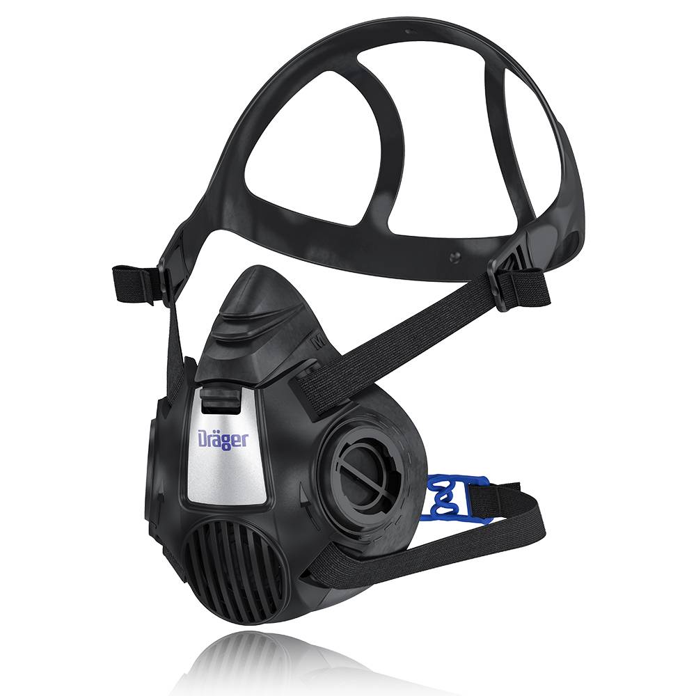 Dräger Atemschutzmaske Halbmaske X-plore 3500 mit Bajonettverschluss-0