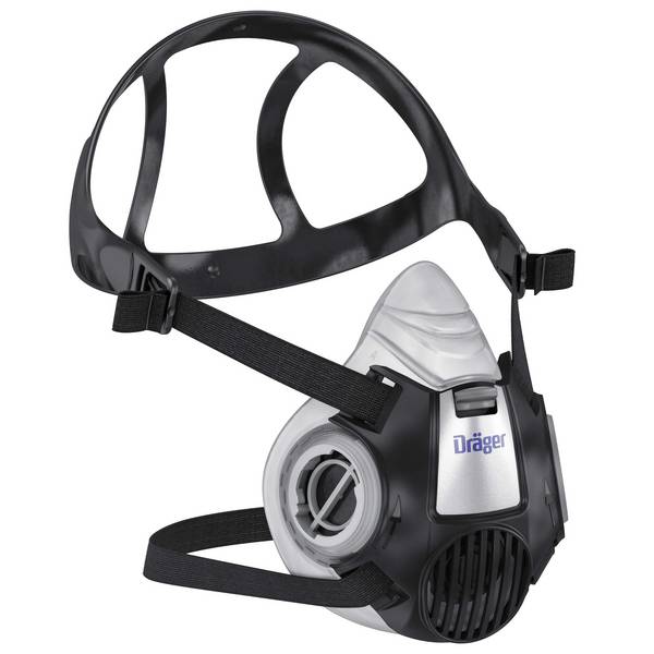 Dräger Atemschutzmaske Halbmaske X-plore 3300 mit BajonettverschlussMaske