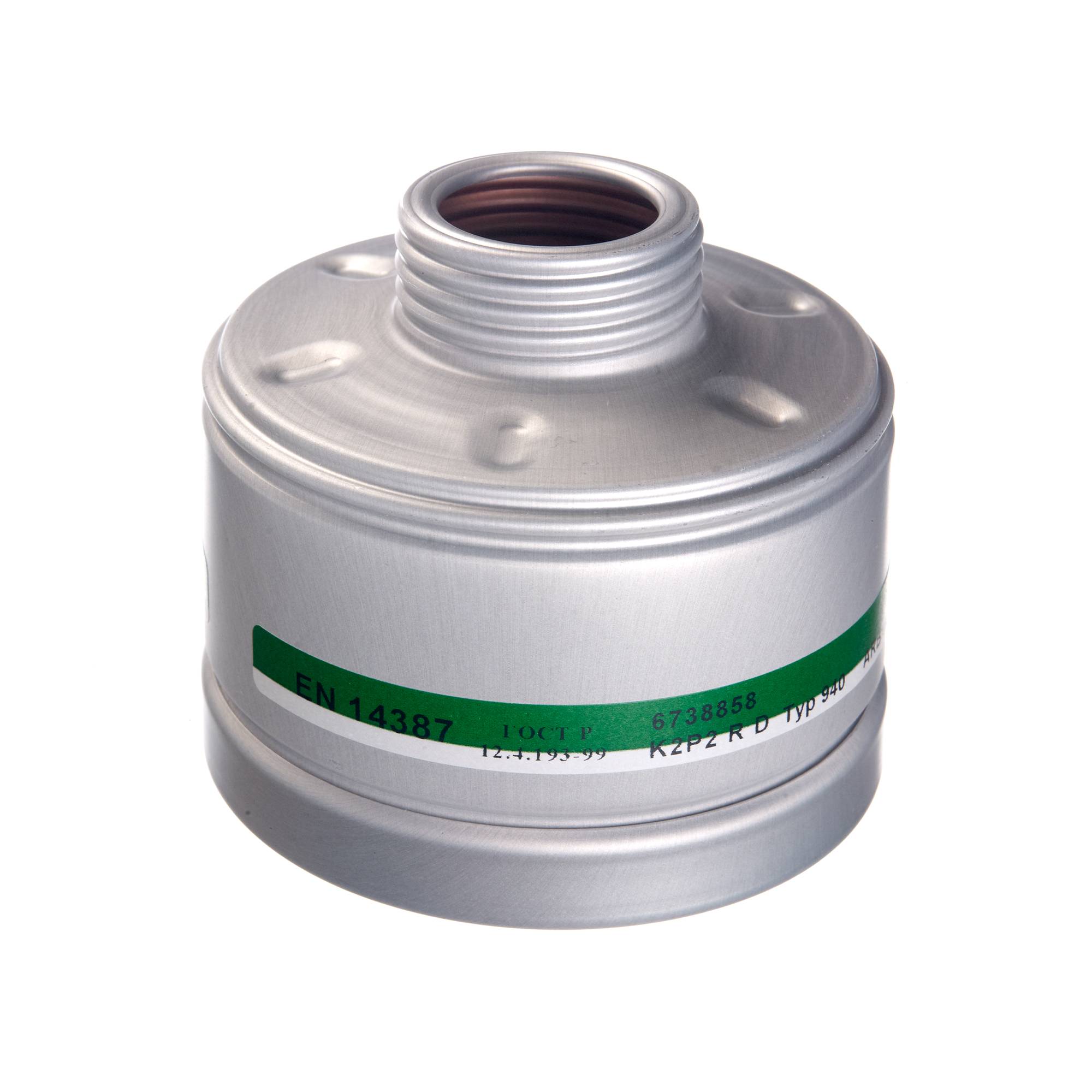 Dräger Atemschutz Kombinationsfilter 940 K2 P2 R D Gasfilter Partikelfilter mit Rd40 Anschluss-0