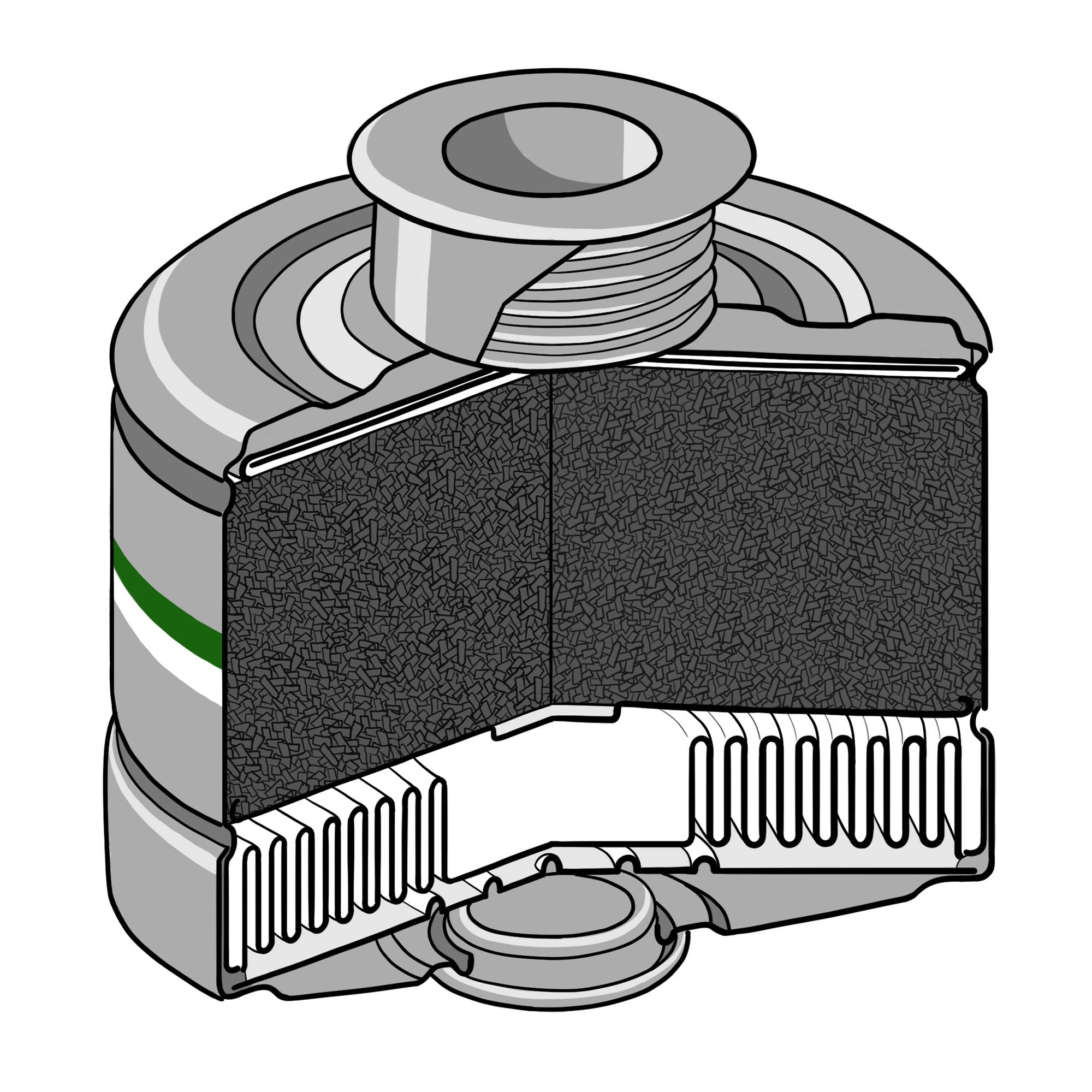 Dräger Atemschutz Kombinationsfilter 940 K2 P2 R D Gasfilter Partikelfilter mit Rd40 Anschluss-4