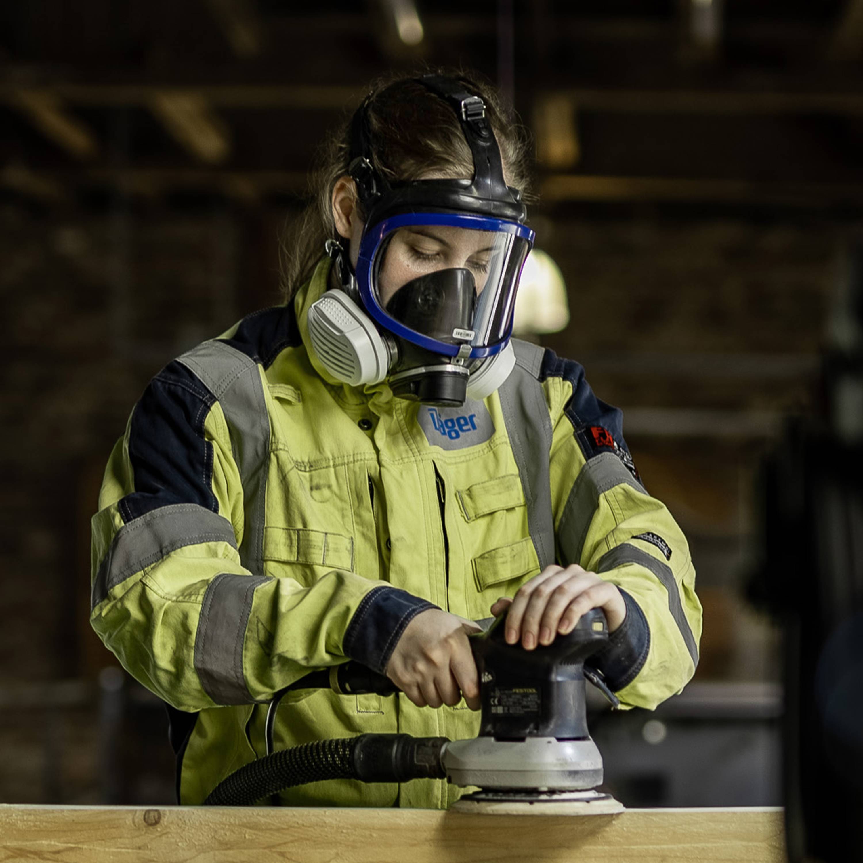 Dräger Atemschutzmaske Vollmaske X-plore 5500 mit Bajonettverschluss-4