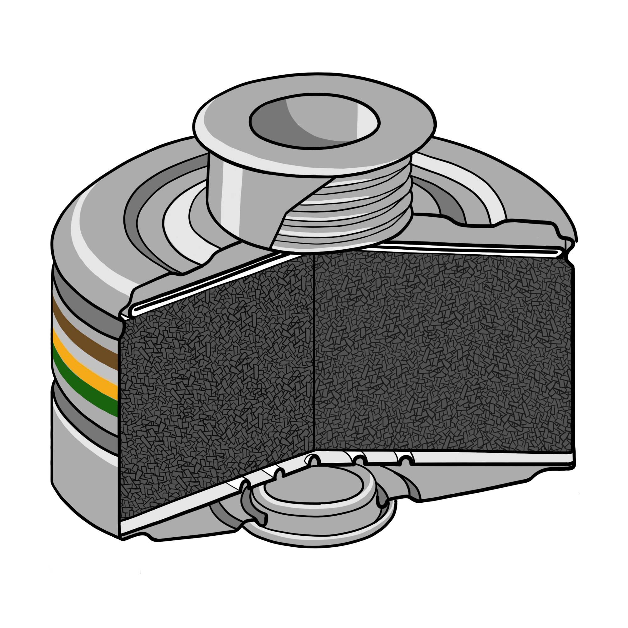 Dräger Gasfilter Gasmasken Filter 940 A2B2E2K1 mit RD40 Anschluss-4