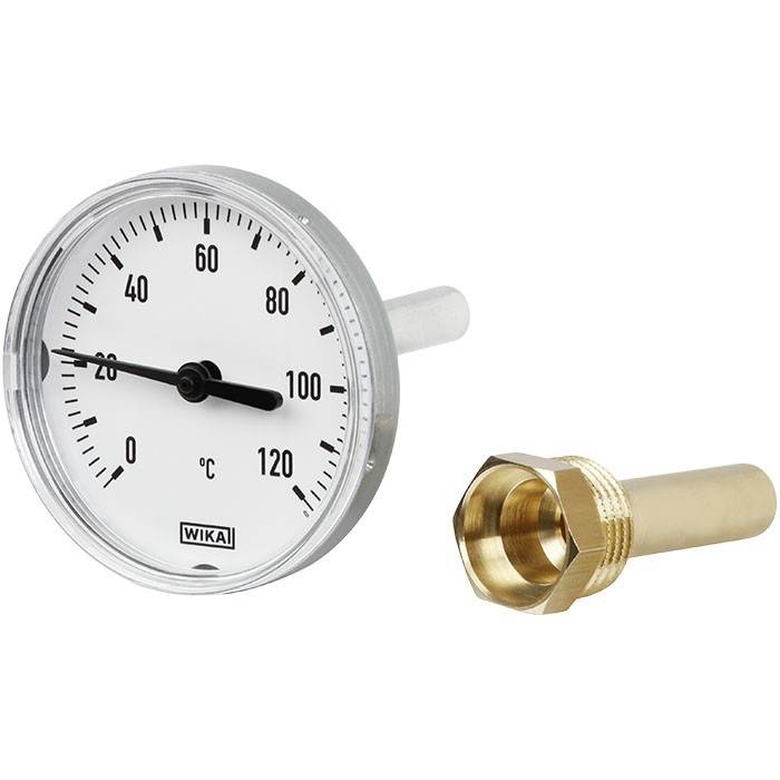 Wika Wiegand Bim.-Therm. 43.10.080 Alu 14138702-0