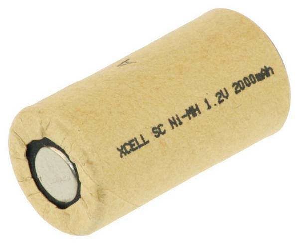 Hückmann Akku Ni-MH 1,2V Sub-C X2000SCR/PP